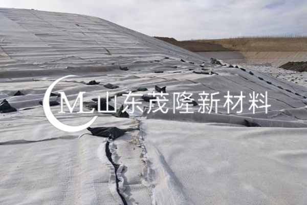 《煤炭分質(zhì)清潔高效轉(zhuǎn)化示范項(xiàng)目固廢處理廠項(xiàng)目》三維復(fù)合排水網(wǎng)施工